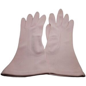 Vintage Hansen Nylasuede Light Pink Women's Gloves Size 7